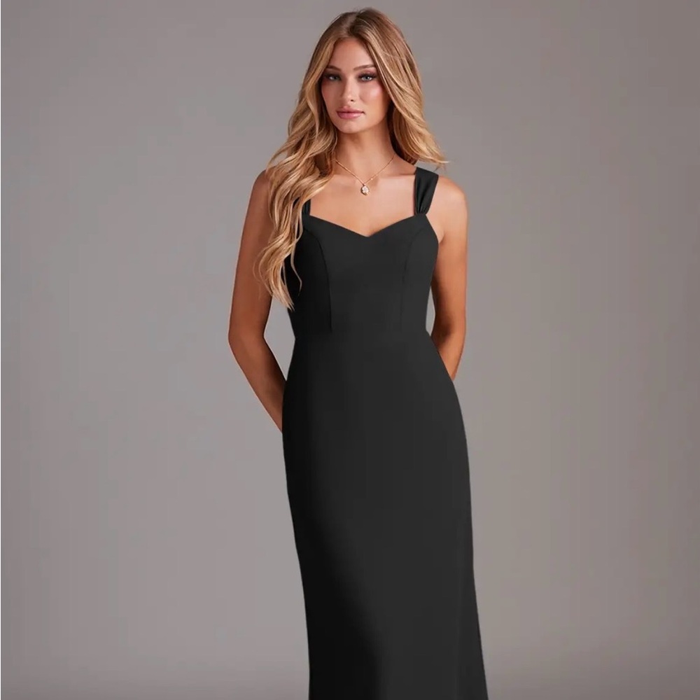 Azazie “Denice” Elegant Black Evening Gown